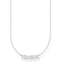 Thomas Sabo kaulakoru white stones, silver KE2095-051-14-L45V