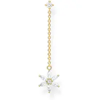 Thomas Sabo korvakoru flower white stones gold H2198-414-14