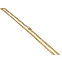 Bosie 4 mm panssariketju PVD kulta C-SBN-4G 45 cm