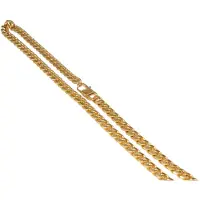 Bosie 6 mm panssariketju PVD kulta C-SBN-6G 50 cm