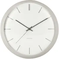 Karlsson Nirvana Globe Warm Grey seinäkello KA5859WG
