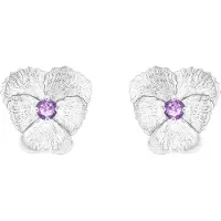Tammi Jewellery Viola ametisti hopea korvakorut S4529A