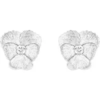 Tammi Jewellery Viola kirkas zirkonia hopea korvakorut S4528Z