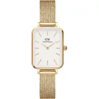 Daniel Wellington Quadro 20X26 Pressed Evergold G White - Gold - 20X26MM