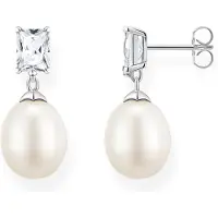 Thomas Sabo Pearls and Chains Pearl with white stones silver helmikorvakorut H2241-167-14