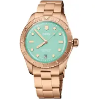 Oris Divers Sixty-Five Bronze Cotton Candy Edition 01 733 7771 3157-07 8 19 15