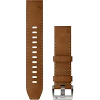 Garmin MARQ Quickfit 22 mm nahka-FKM yhdistelmäranneke ruskea 010-13225-08