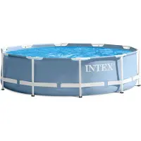 Intex Round Above Ground Prisma Frame Range Uima-allas