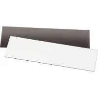 Format Magneettietiketti 100x20x0,6 mm, valkoinen, 100 kpl