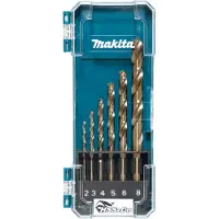 Makita 6 kpl HSS-CO metalliporaa - - D-75758