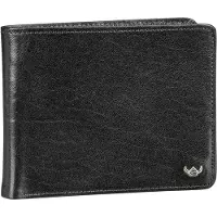Golden Head Colorado Lompakko RFID-suoja Nahka 12 cm Musta
