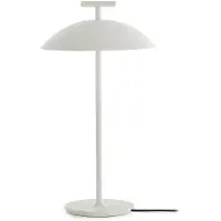 Kartell Pöytävalaisin , Mini Geen-A, Valkoinen, Olohuone, Metalli, Design