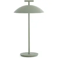 Kartell Ulkovalaisin , Mini Geen-A, himmennettävä, Vihreä, Olohuone, Metalli, Design