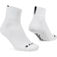 Gripgrab Lightweight SL Short Sock Pyöräilysukat koko 38-41 - S väri valkoinen