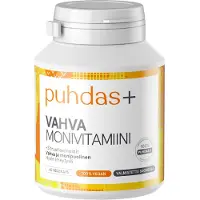 Raw Organic Puhdas+ Monivitamiini 60kaps.