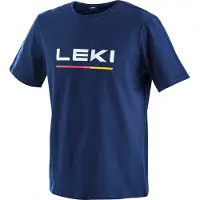 LEKI Logo Lyhythihainen T-paita