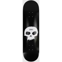 Zero Single Skull 8.0" Skeittilaudan dekki black white Koko Uni