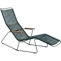 Houe Click aurinkotuoli bambu Pine green/Grey