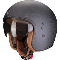 Scorpion Belfast Evo Carbon Avokypärä Matta/Carbon unisex musta, size XS