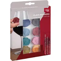 VacuVin Vacu Vin Rypäleet lasintunnistimet