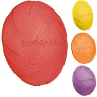 Trixie - Frisbee, luonnonkumia, kelluva 22 cm - Koirat - Koiran lelut ja pelit - Noutolelut