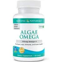 Nordic Naturals Alger Omega, 715 mg Omega-3 - 60 pehmeää kapselia