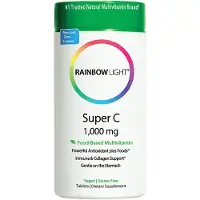 Rainbow Light , Super C, 60 Tabletia