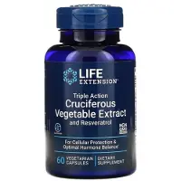 Life Extension , Kurkistus Kasvikset Extrakti Lämmitys Resveratrol, 60 kasvissyöjä Kapselia