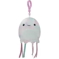 Squishmallows 9 cm pehmolelu P14 Clip On - Tie Dye Meduusa