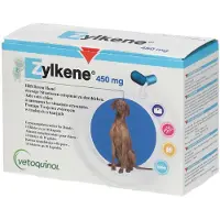Zylkène 450 mg Zylkene-kapselit yli 30kg painaville koirille 100 kpl