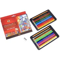 Kohinoor KOH Polycolor 24 kpl värikynät kartonkirasiassa
