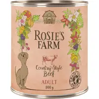 Rosie's Farm 24x800g Adult nauta koiranruoka