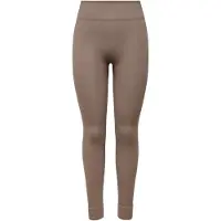 Only Play Onpjaia Hw Seam Tights Noos - Brown - XS/S