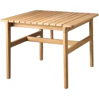 FDB Møbler M19 Sammen loungepöytä 61,5x47,7 cm Teak-nature oiled