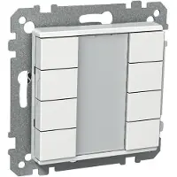 Schneider ELECTRIC EXXACT KNX-PAINIKE 8-OSAINEN VALKOINEN (WDE002935)