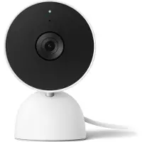 Google Nest Cam – verkon valvontakamera – sisätiloissa (langallinen) – värillinen (päivä/yö) – 2 MP – 1920 x 1080 – 1080p – ääni – langaton yhteys ...