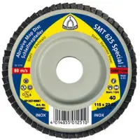 Klingspor Lamellihiomalaikka 321670; 115x22,23 mm; G40; 10 kpl.