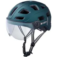 Cairn Quartz Visor, pyöräilykypärä, vihreä