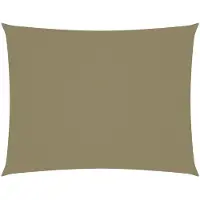 vidaXL Aurinkopurje Oxford-kangas suorakaide 2,5x4 m beige