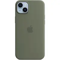 Apple iPhone 14 Plus Silicone Case w/MagSafe Olive