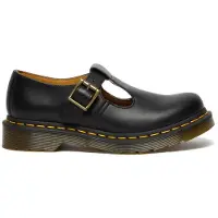 Dr. Martens Polley Black Smooth - Black - 36