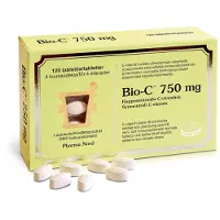 Pharma Nord Bio-C 750 mg 120 kaps.ravintolisä.