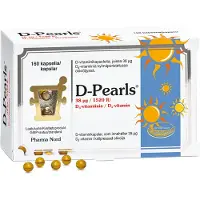 Pharma Nord D-Pearls 38 µg 160 kaps. ravintolisä