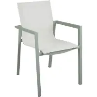 Brafab Delia pinottava tuoli dusty green / textilene