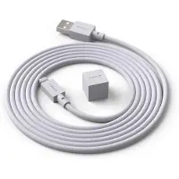 Avolt Cable 1 USB-latauskaapeli, harmaa