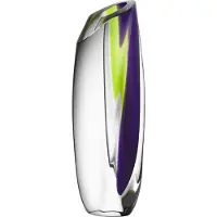Kosta Boda Saraband maljakko 36 cm Violetti-vihreä