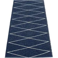 Pappelina Max matto 70x160 cm darkblue / vanilla