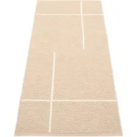 Pappelina Fred matto, 70 x 180 cm, beige - luonnonvalkoinen
