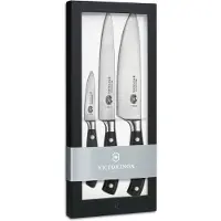 Victorinox Grand Maitre taottu veitsisarja, 3-osainen, musta