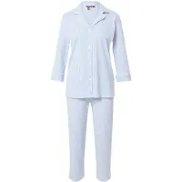 Ralph Lauren Pyjama vaaleansininen / valkoinen